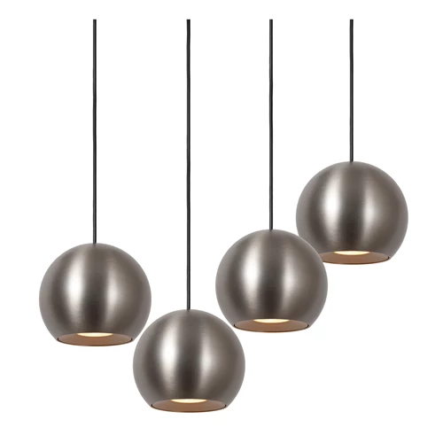 Lucide MONTANA - Pendant light - LED Dim. - CCT - 16x5,7W 2700K/4000K - Grey iron | Premium - detail 1